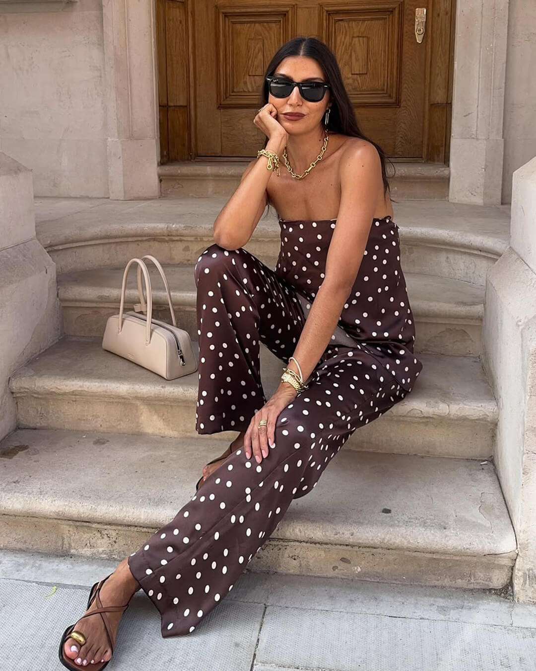 ZEYA - Claudia Satin Bandeau Set