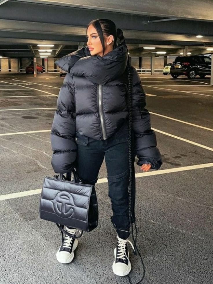 ZEYA - Sonia Funnel Neck Puffer Jacket