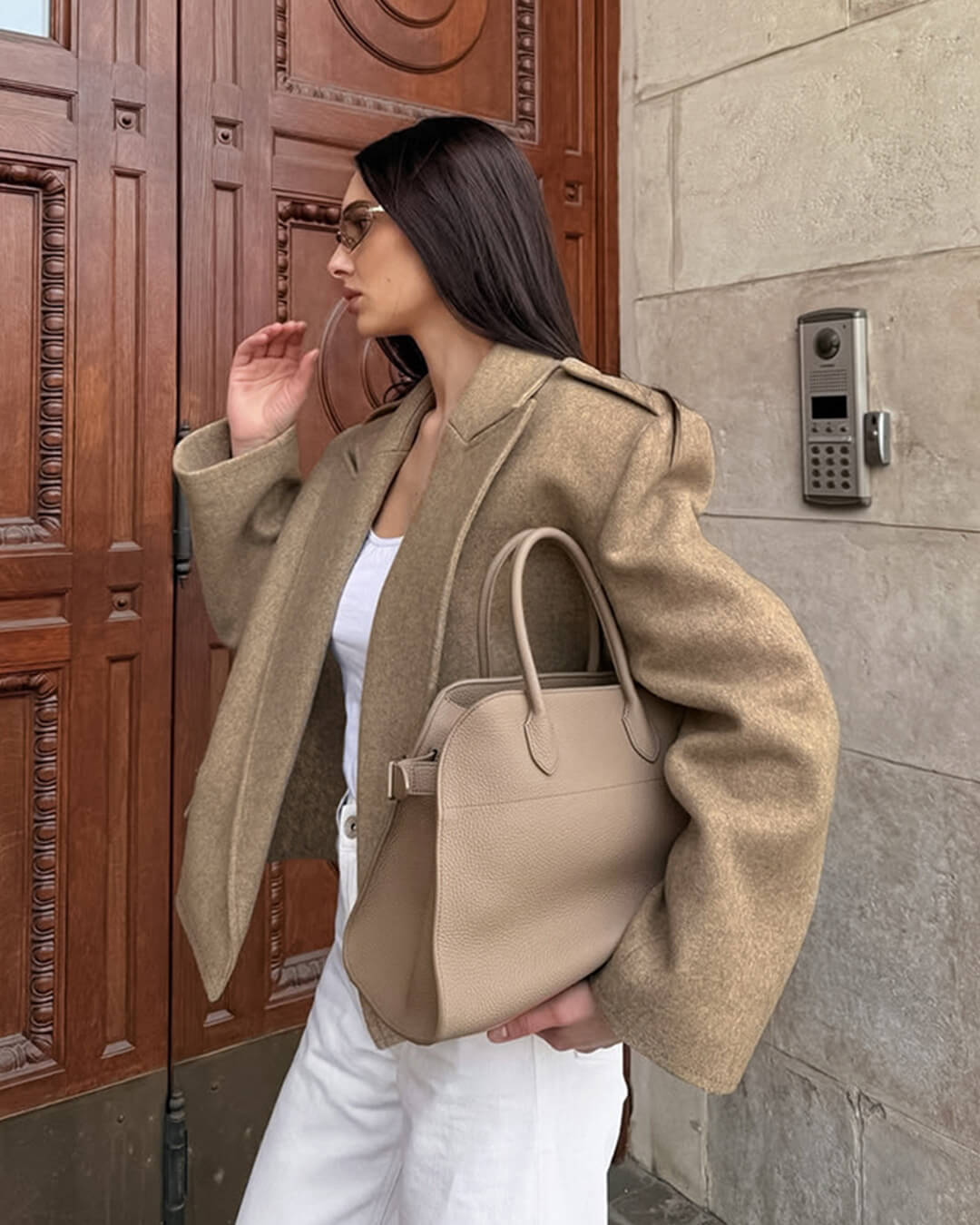 ZEYA - Tatiana Blazer with Shoulder Pads