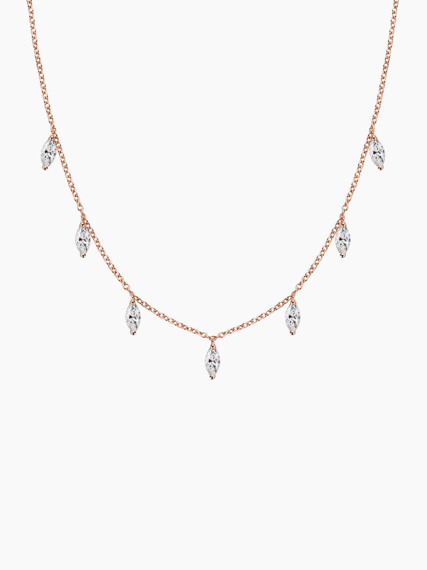 ZEYA - Vera Marquise Cut Necklace
